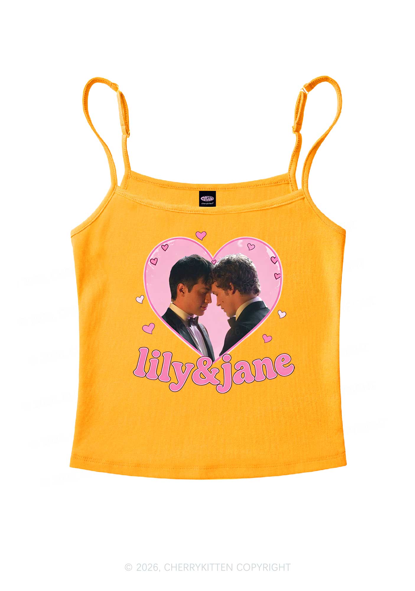 Lily And Jane HR Y2K Spaghetti Strap Cami Cherrykitten