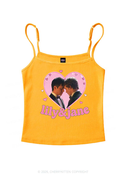 Lily And Jane HR Y2K Spaghetti Strap Cami Cherrykitten