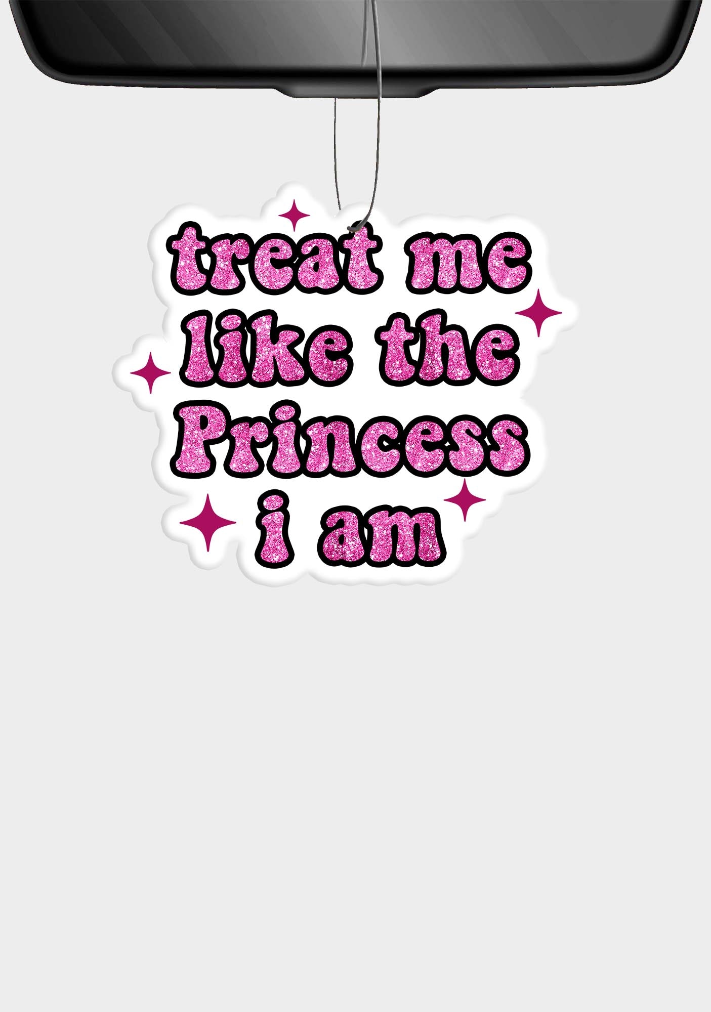 Treat Me Like The Princess 1Pc Y2K Car Air Freshener Cherrykitten