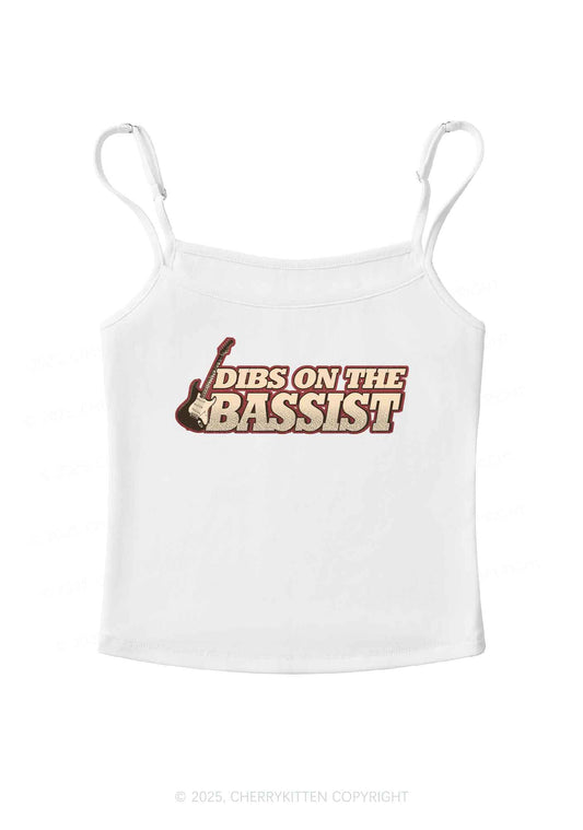 Dibs On The Bassist Y2K Spaghetti Strap Cami Cherrykitten