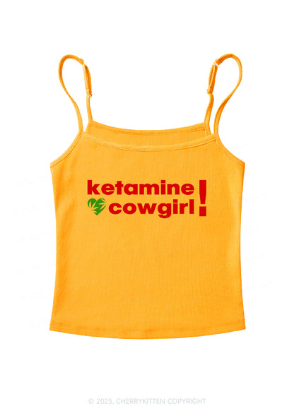 K Cowgirl Y2K Spaghetti Strap Cami Cherrykitten