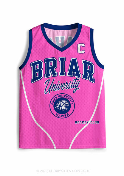 Pink Hockey Team GG Y2K Sport Jersey Tank Cherrykitten