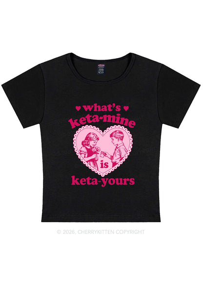 Whats Kxxamine Y2K Baby Tee Cherrykitten