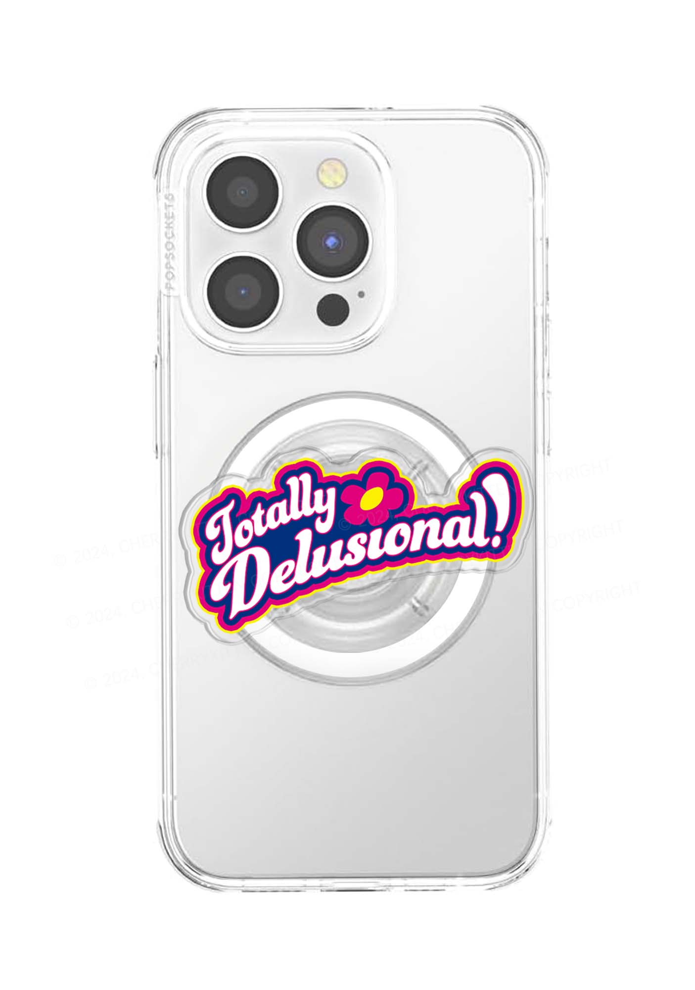Totally Delusional Y2K Magnetic Phone Grip Holder Cherrykitten