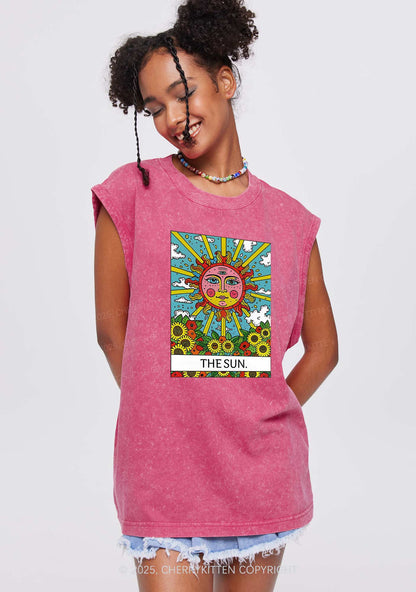 The Sun Y2K Washed Tank Cherrykitten