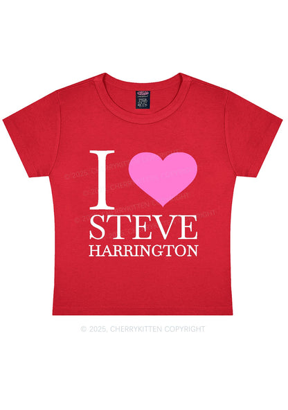 I Love SH Y2K Baby Tee Cherrykitten