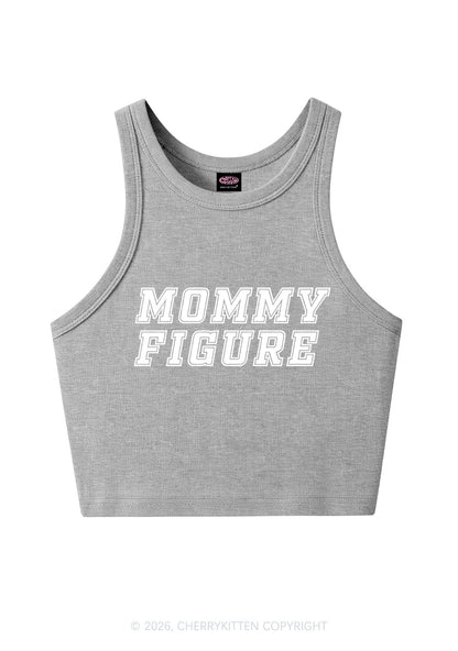 Mommy Figure Y2K Crop Tank Top Cherrykitten