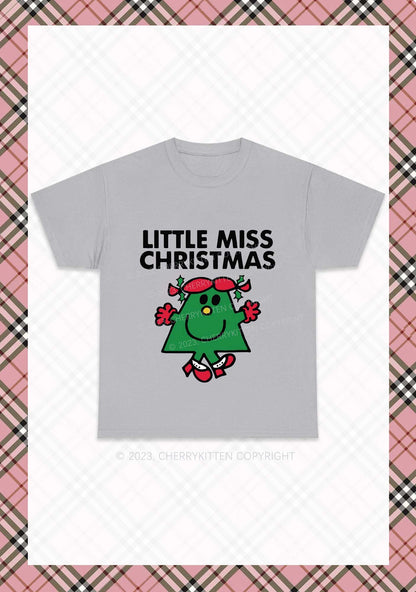 Little Miss Christmas Chunky Shirt Cherrykitten
