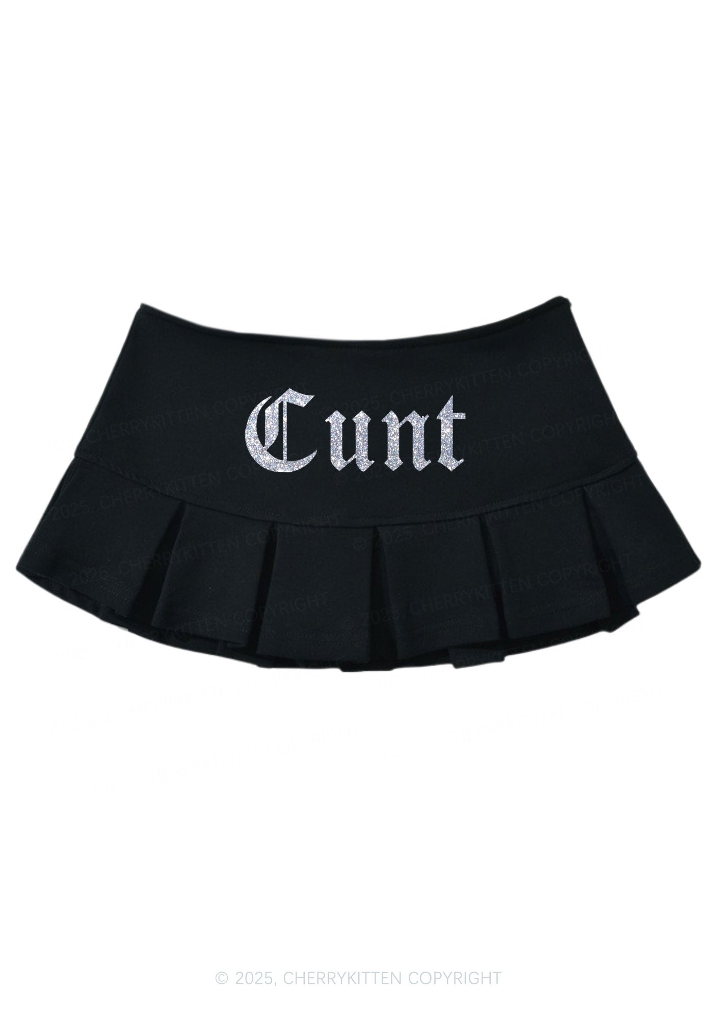 Glitter Cxxt Y2K Mini Pleated Skirts Cherrykitten
