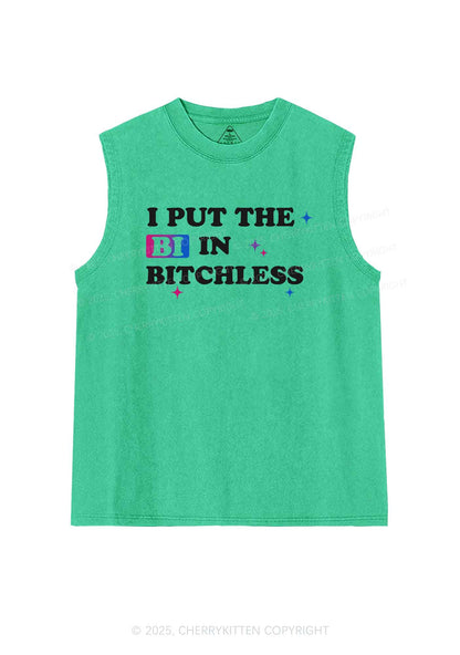 Put BI In Bxxchless Pride Y2K Washed Muscle Tank Cherrykitten
