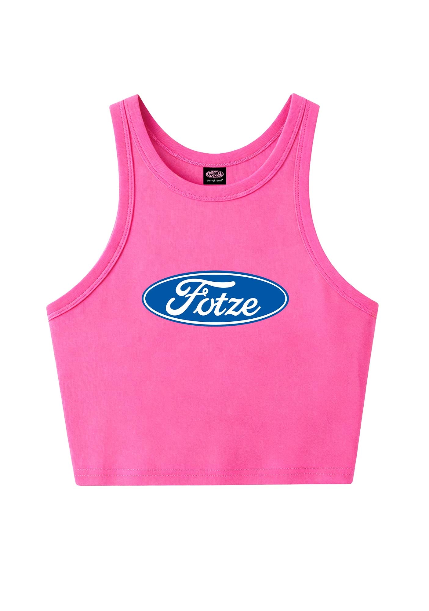 Fotze Y2K Crop Tank Top Cherrykitten
