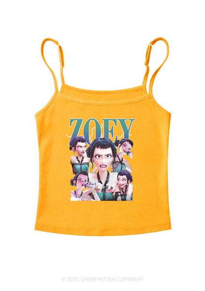 Kpop Girl Y2K Spaghetti Strap Cami Cherrykitten