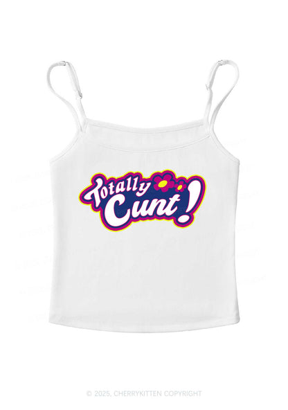 Totally Cxxt Y2K Spaghetti Strap Cami Cherrykitten