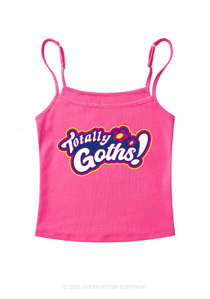 Totally Goths Y2K Spaghetti Strap Cami Cherrykitten