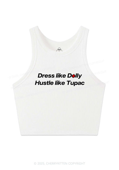 Dress Like Doll Y2K Crop Tank Top Cherrykitten