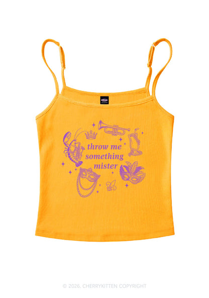 Throw Me Something Mister Y2K Spaghetti Strap Cami Cherrykitten