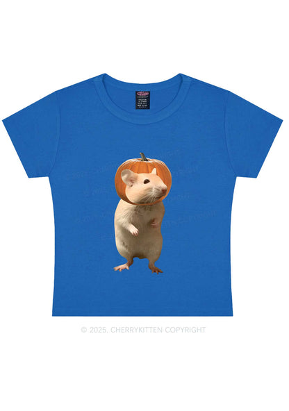 Halloween Silly Ratz Y2K Baby Tee Cherrykitten