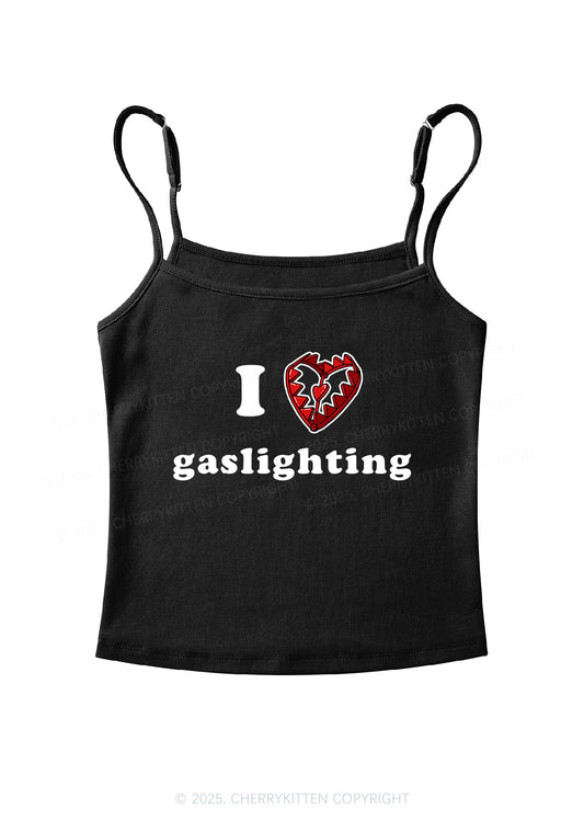 Love Gaslighting Y2K Spaghetti Strap Cami Cherrykitten