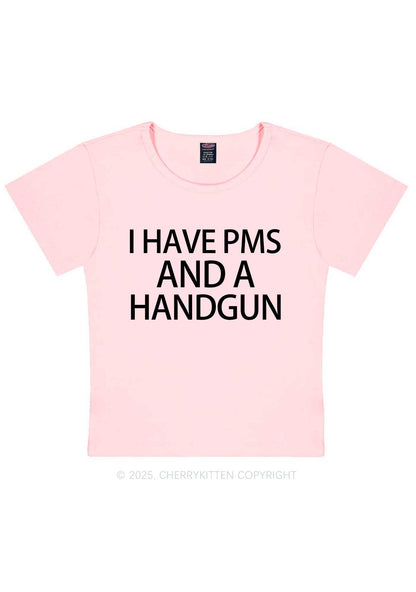 I Have Pms Y2K Baby Tee Cherrykitten