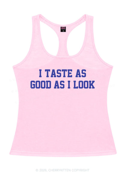 Taste Good Y2K Women Racerback Tank Top Cherrykitten
