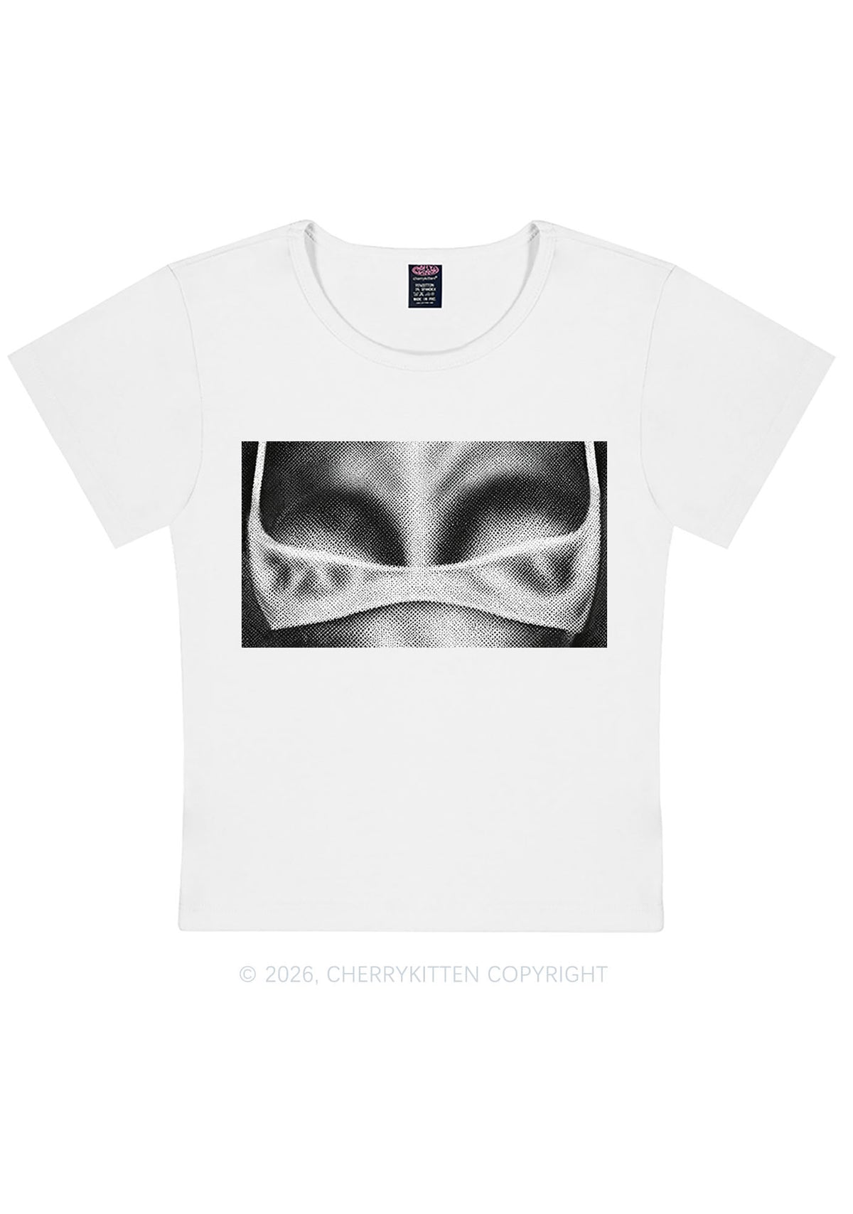 Lingerie Bxxbs Y2K Baby Tee Cherrykitten