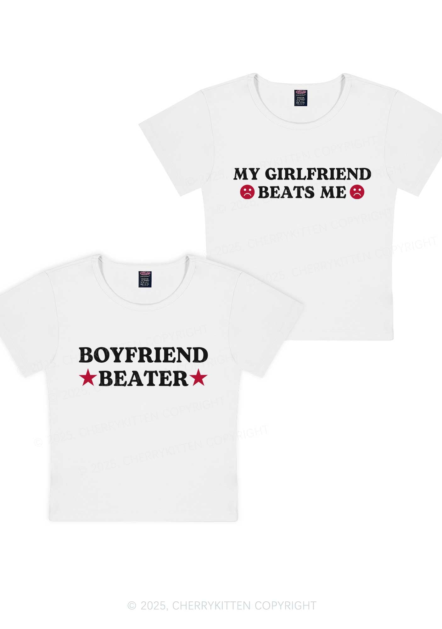 Boyfriend Beater Y2K Valentine's Day Baby Tee Cherrykitten