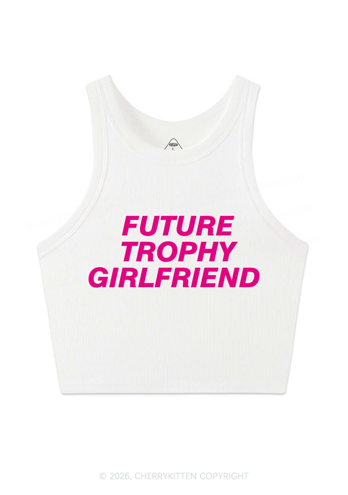 Future Trophy Girlfriend Y2K Crop Tank Top Cherrykitten