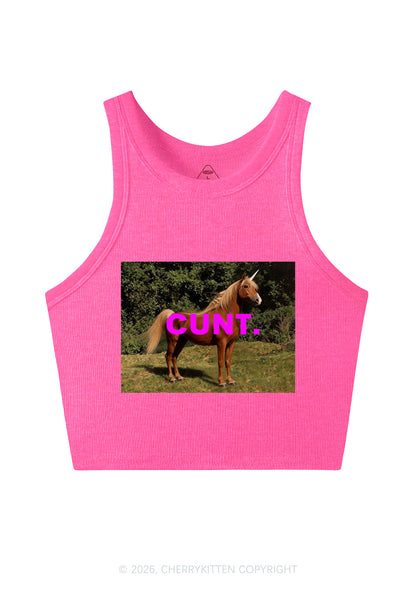 Custom Photo Cxxt Y2K Crop Tank Top Cherrykitten