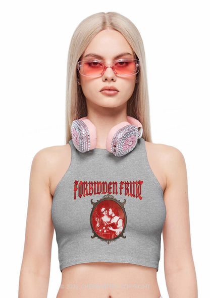 Forbidden Fruit Pride Y2K Crop Tank Top Cherrykitten