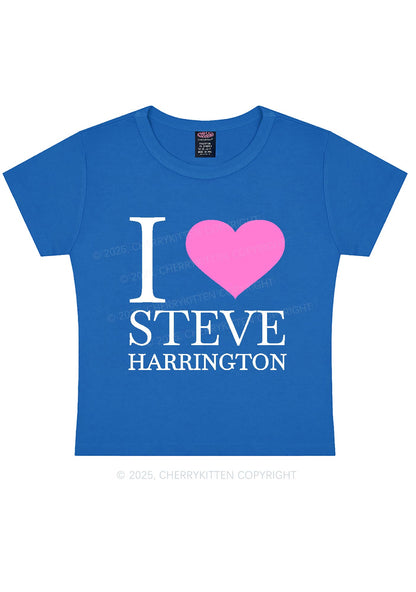 I Love SH Y2K Baby Tee Cherrykitten