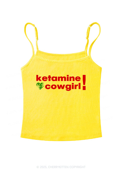 K Cowgirl Y2K Spaghetti Strap Cami Cherrykitten