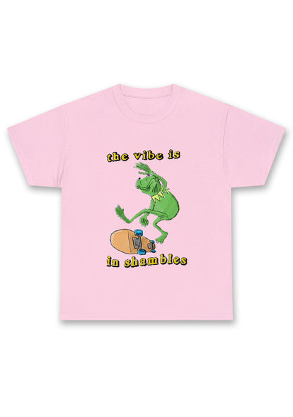 The Vibe Is In Shambles Chunky Shirt