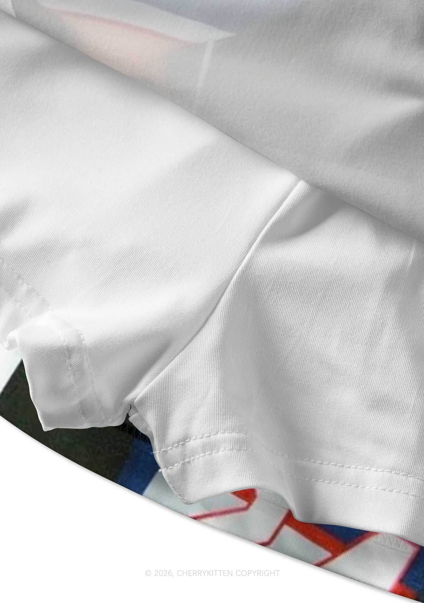 Couple Jersey HR Y2K Print Mini Skirt Cherrykitten