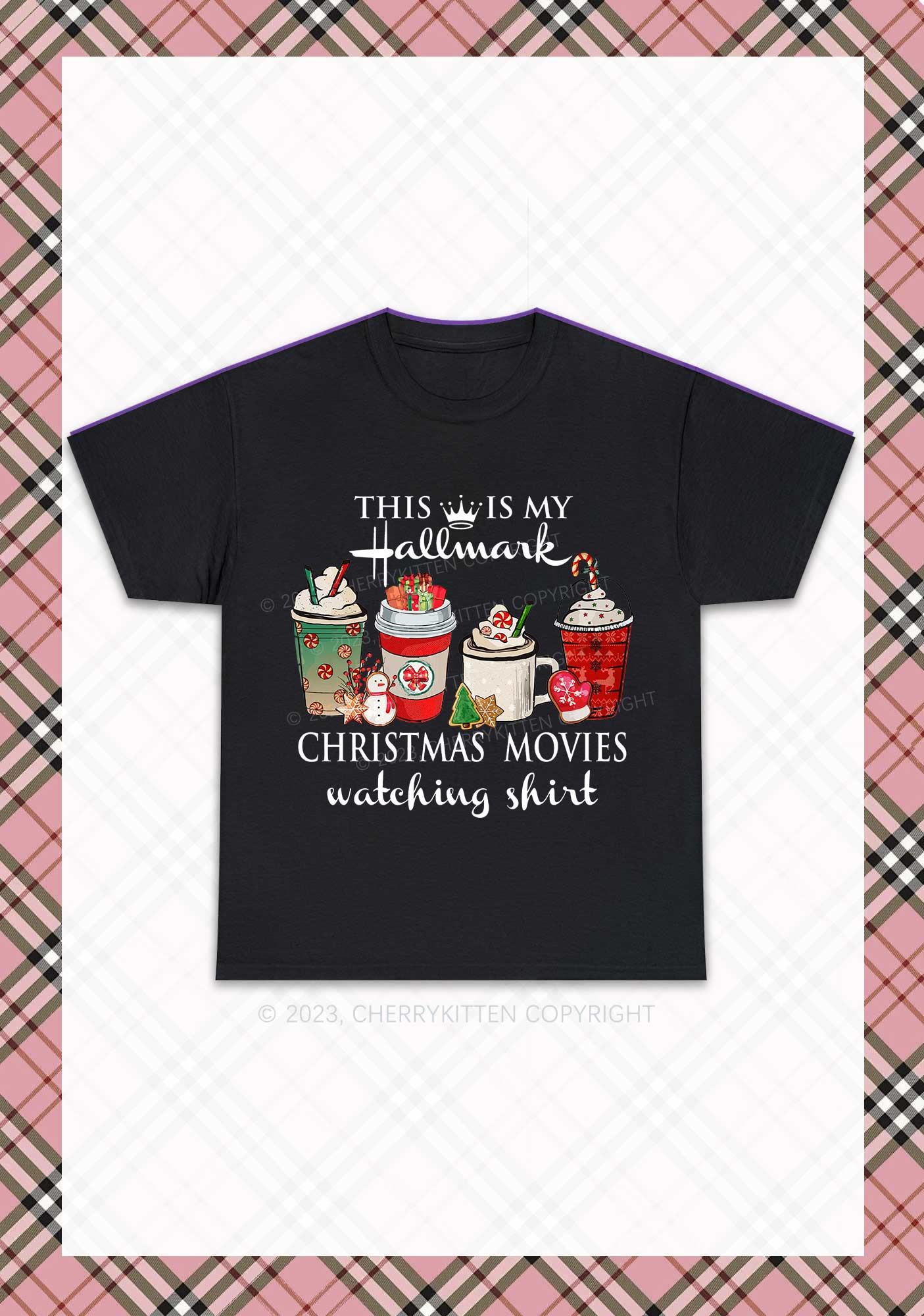 Christmas Movies Watching Shirt Chunky Shirt Cherrykitten