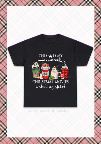 Christmas Movies Watching Shirt Chunky Shirt Cherrykitten