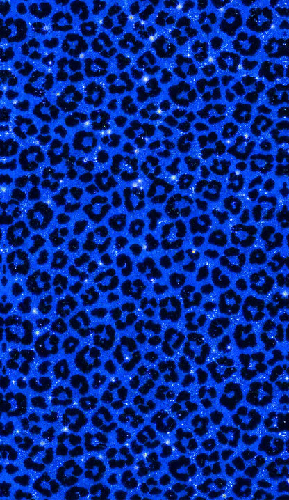 Royal Blue Leopard Y2K Phone Case Cherrykitten