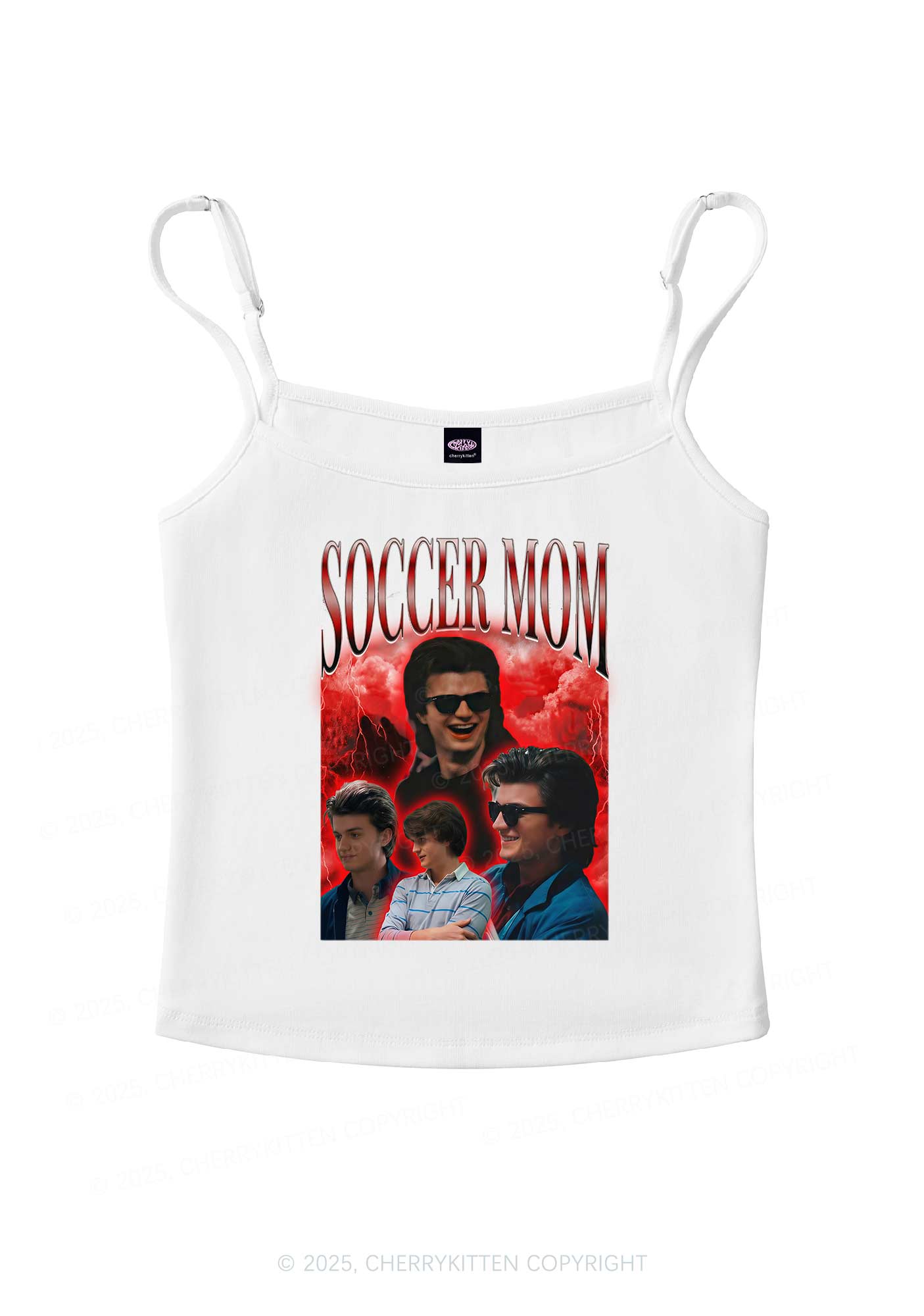 Soccer Mom Y2K Spaghetti Strap Cami Cherrykitten