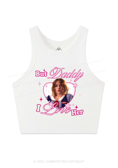 Daddy I Love RB Pride Y2K Crop Tank Top Cherrykitten