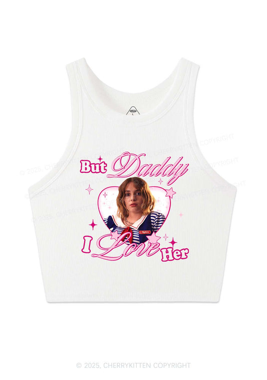 Daddy I Love RB Pride Y2K Crop Tank Top Cherrykitten