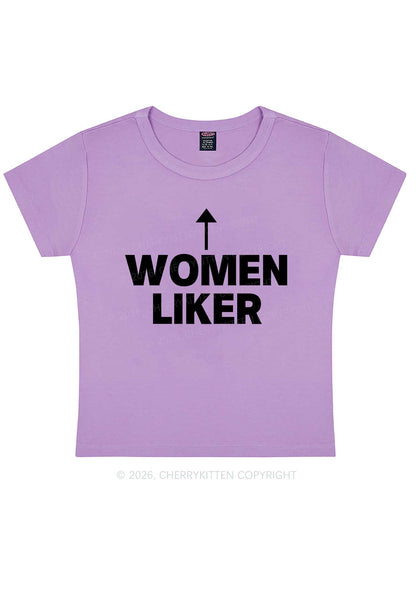 Women Liker Pride Y2K Baby Tee Cherrykitten