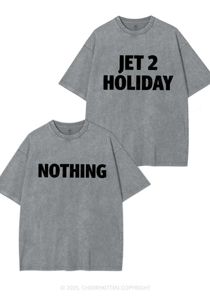 Jet Holiday Nothing Y2K Valentine's Day Washed Tee Cherrykitten