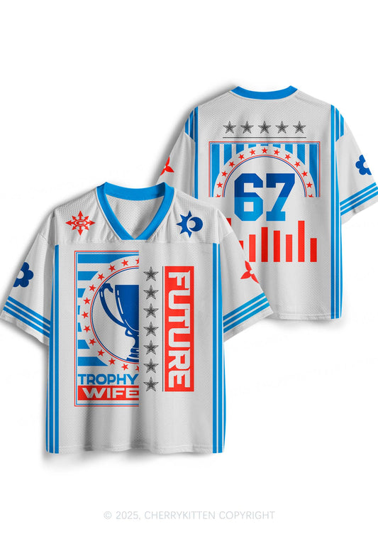 Custom Future Trophy Wife Y2K Sport Jersey Shirts Cherrykitten