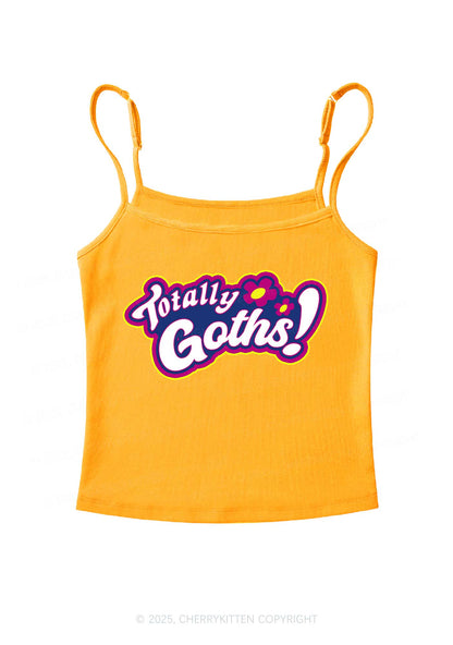 Totally Goths Y2K Spaghetti Strap Cami Cherrykitten