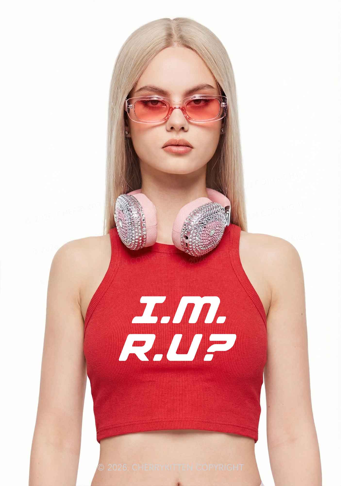 Im Ru Pride Y2K Crop Tank Top Cherrykitten