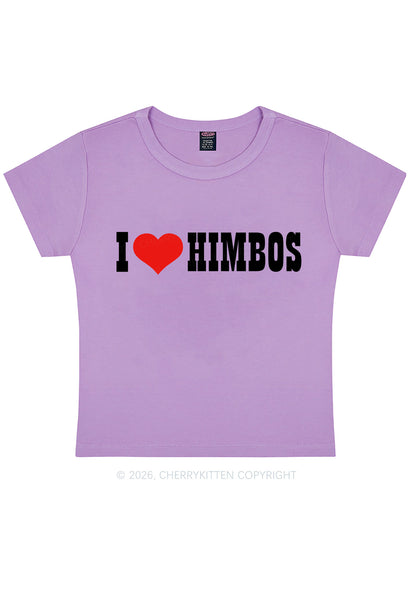 I Love Himbos Y2K Baby Tee Cherrykitten