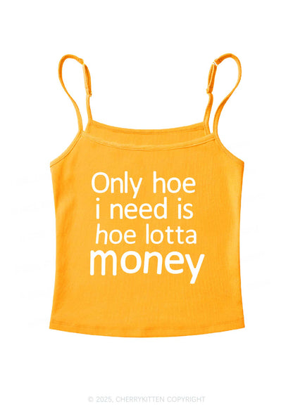 Need Hoe Lotta Money Y2K Spaghetti Strap Cami Cherrykitten