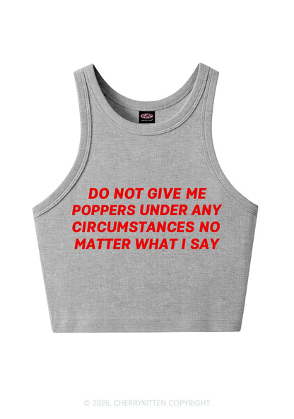 Do Not Give Me Pxppers Y2K Crop Tank Top Cherrykitten
