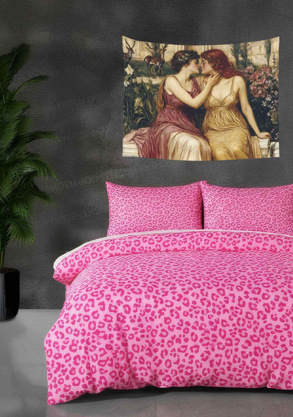 Lesbian Girlfriend Flag Y2K Tapestry Cherrykitten