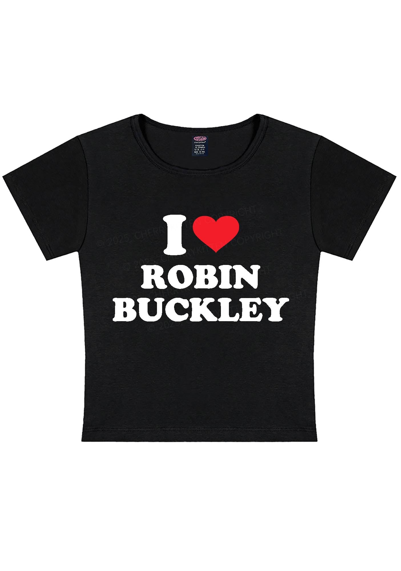 I Love RB Pride Y2K Baby Tee Cherrykitten