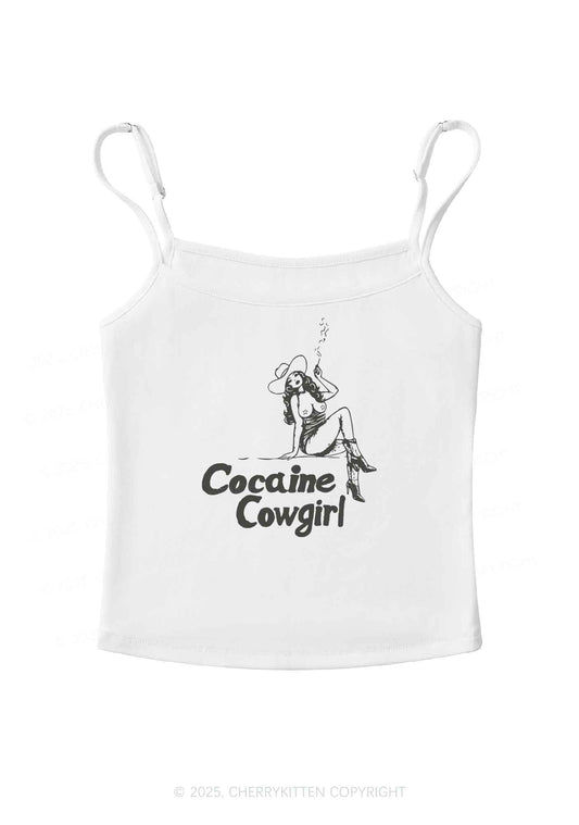 Cola Cowgirl Y2K Spaghetti Strap Cami Cherrykitten